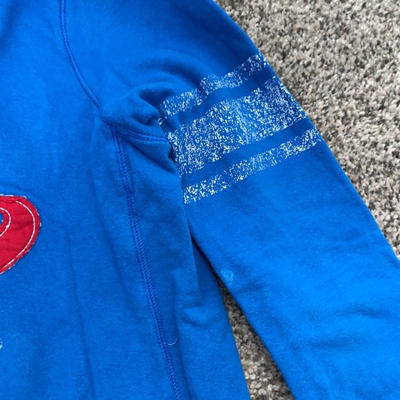 Rue 21 blue love jacket medium - Picture 4 of 4